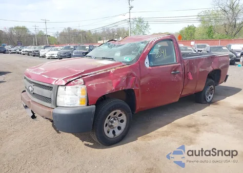 2011 Chevrolet Silverado 1500 Work Truck из США, поврежденный, VIN 1GCNCPEX1BZ394554